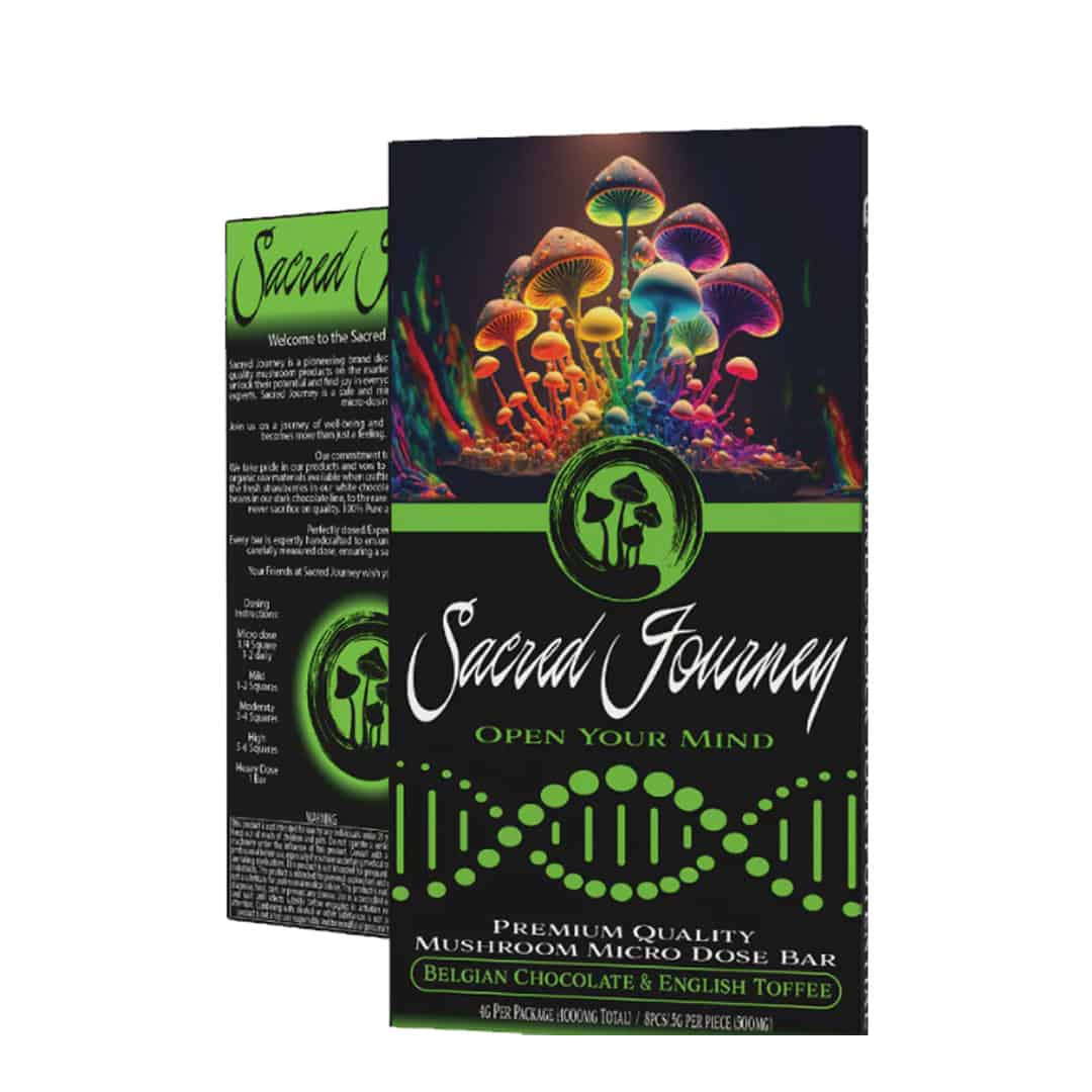 Sacred Journey Mushroom Chocolate Bar