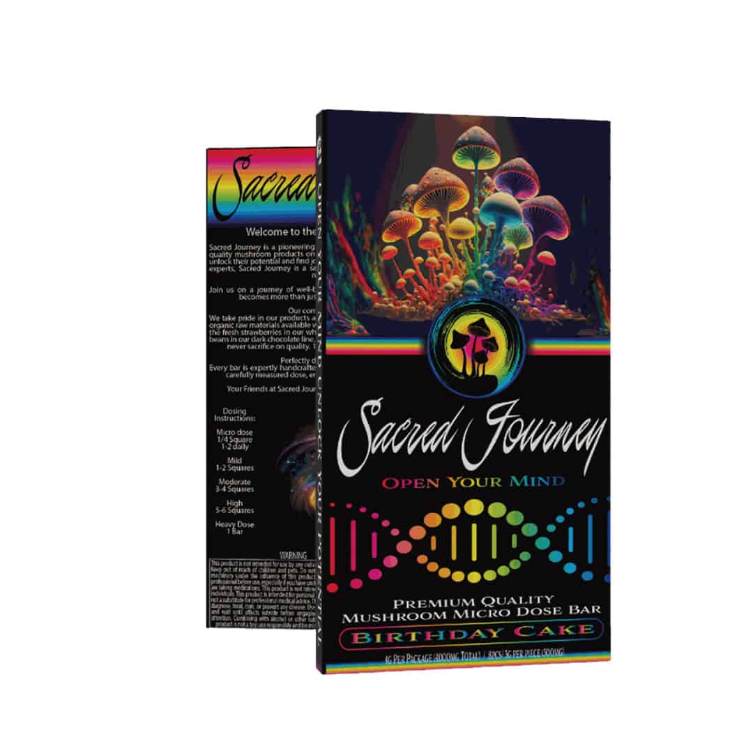 Sacred Journey Mushroom Chocolate Bar