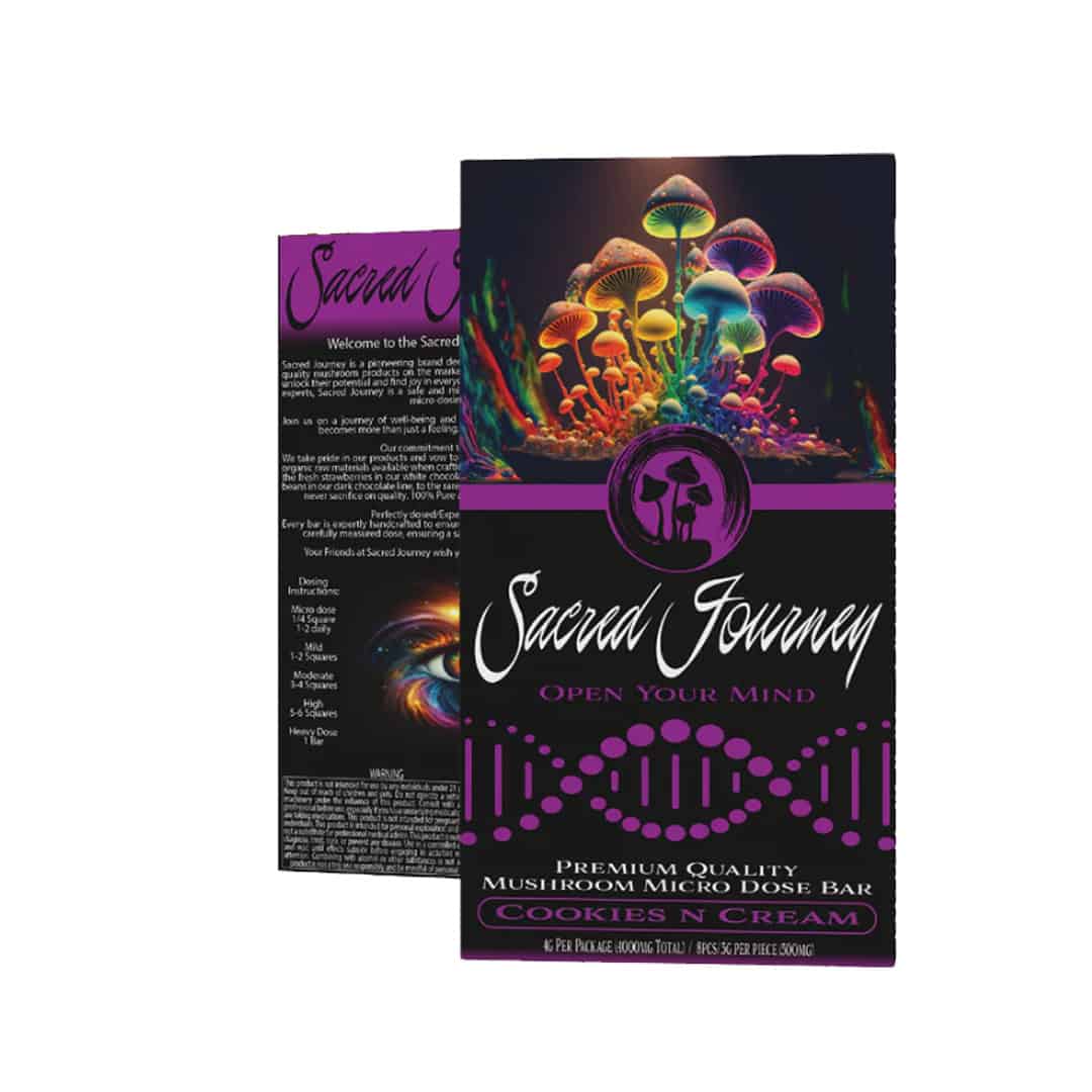 Sacred Journey Mushroom Chocolate Bar