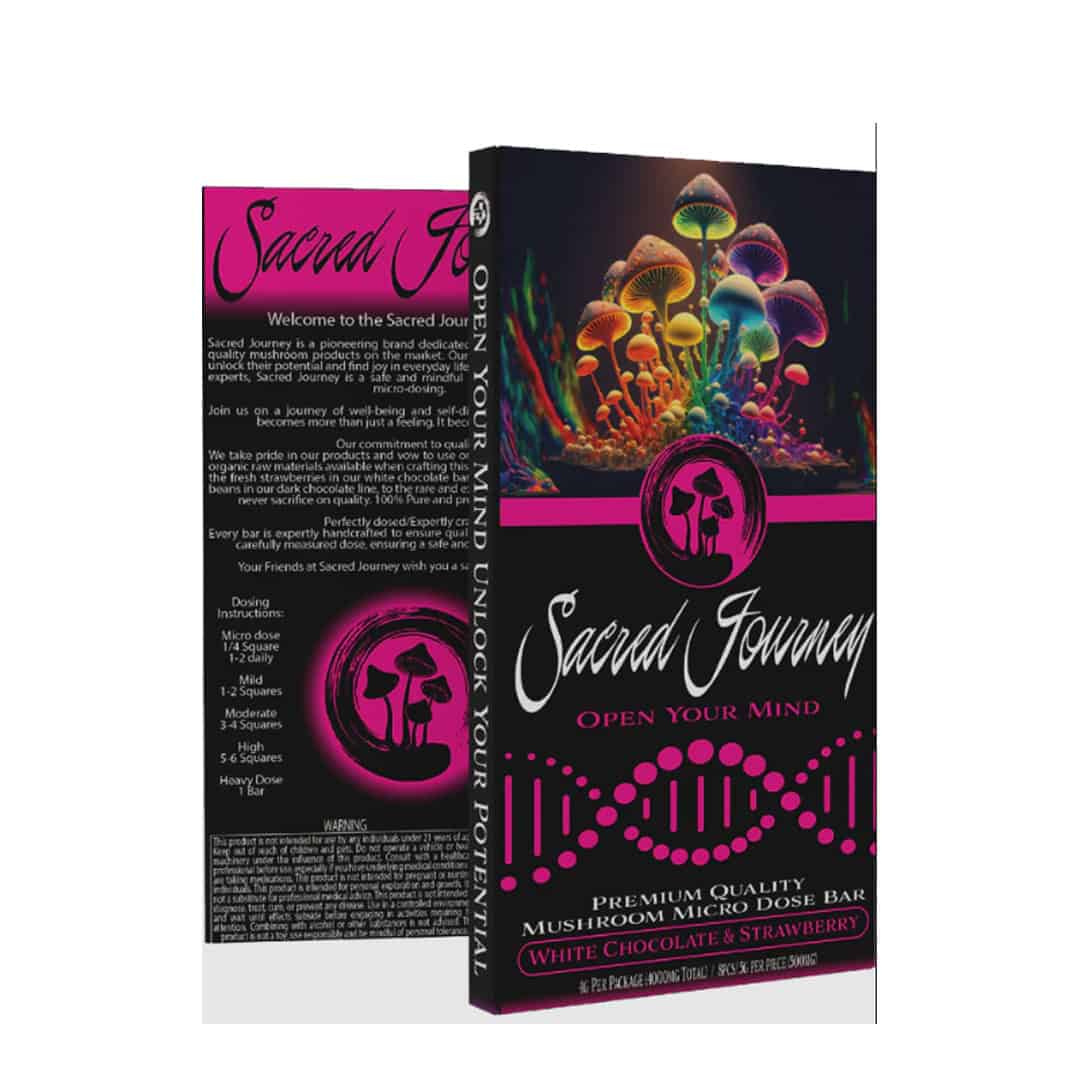 Sacred Journey Mushroom Chocolate Bar